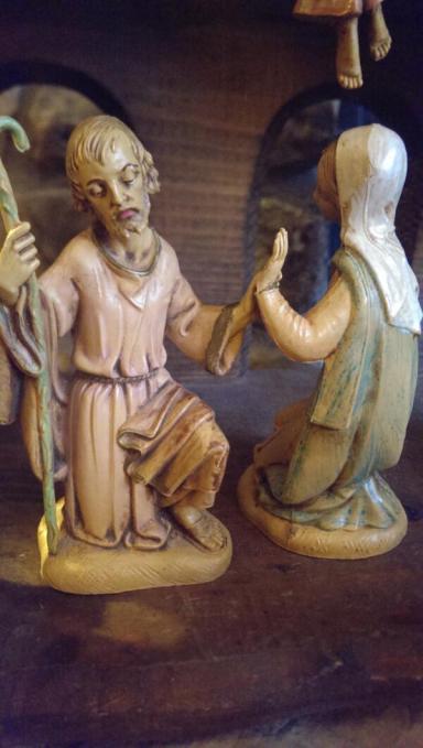 "No, Joseph, come on, you can father the next one! Come on...give me a smile. How 'bout a high five?"