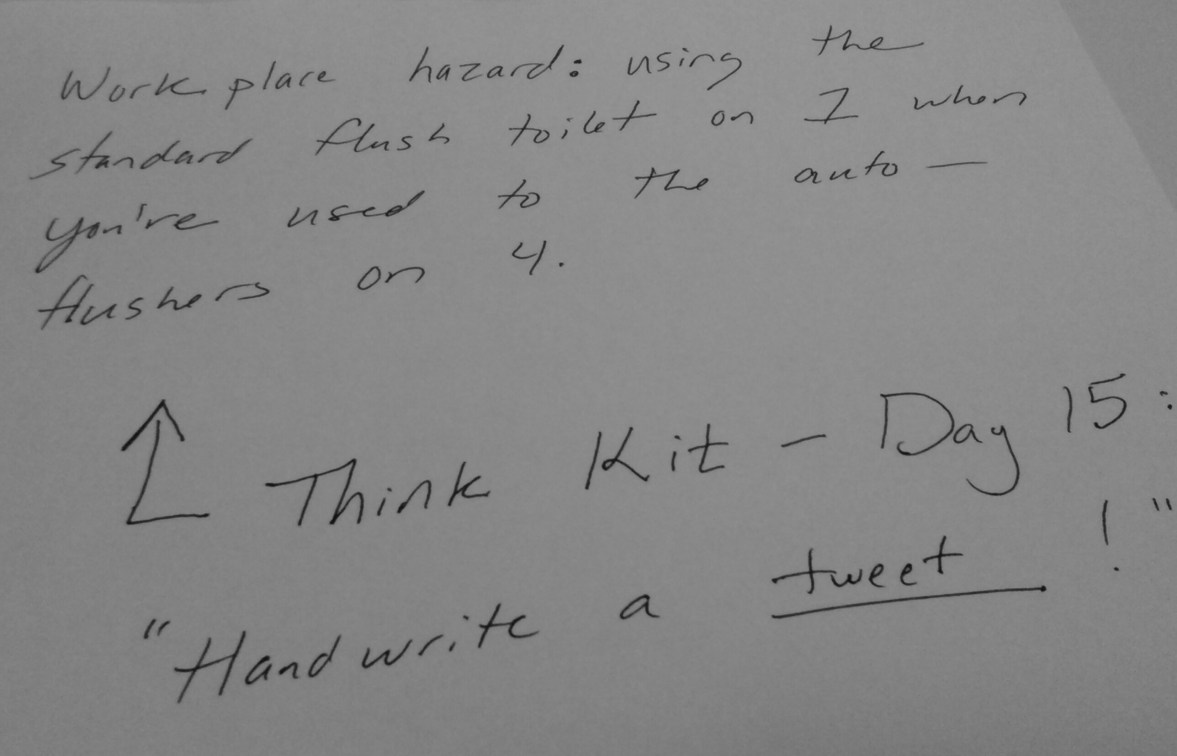 Took a bathroom break detour today, and this occurred to me. 